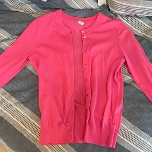 J. Crew Clare Cardigan- Pink